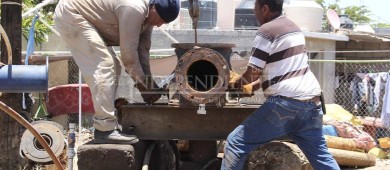 Reparan pozo de agua que había dejado sin agua a 16 colonias de La Paz
