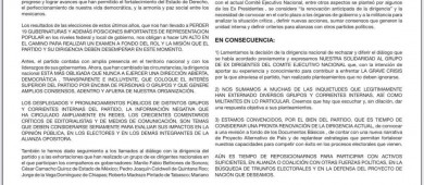 Exgobernador de BCS se suma a los mandatarios del PRI que piden la salida de “Alito”