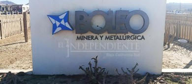 Continúa la huelga en la minera El Boleo