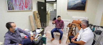 Boca del Álamo será un lugar de interés turístico que muestre al mundo sus pinturas rupestres: Van Wormer Castro