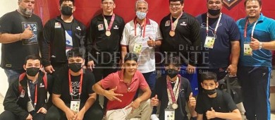 Pesistas sudcalifornianos regresan con 13 medallas