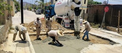 Oomsapas Los Cabos 513 baches mediante el programa “Bacheo tras fuga”