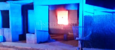 Al llegar a su casa la encontró totalmente quemada