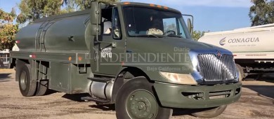 Más de 1 millón 400 mil litros de agua se distribuyeron en La Paz a través del Plan Emergente