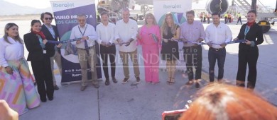 Llega a Los Cabos el primer vuelo directo de España; operará semanalmente