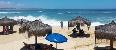 Bandera negra en playas, por estragos de "Estelle"