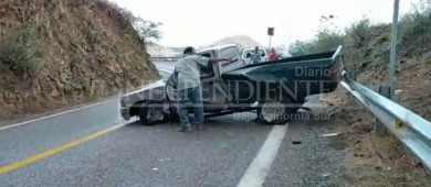 Choque múltiple; cinco vehículos involucrados en el accidente