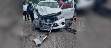 Choque múltiple; cinco vehículos involucrados en el accidente