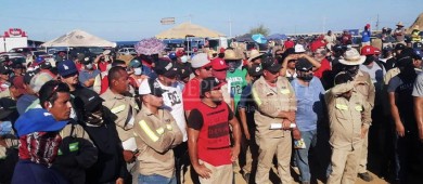 El Boleo busca "tronar la huelga" con noticias falsas y maltratos: Mineros