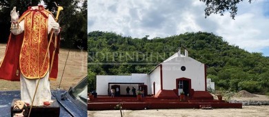 Imagen decapitada de San Blas pertenece al siglo XIX; será reparada por el INAH