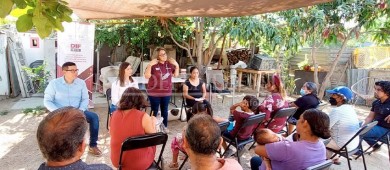 Realiza presidenta de DIF Estatal, gira de trabajo en municipio de Los Cabos