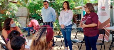 Realiza presidenta de DIF Estatal, gira de trabajo en municipio de Los Cabos