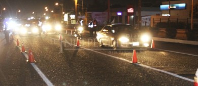 Tras implementación de alcoholímetro, 19 personas resultaron en estado de ebriedad