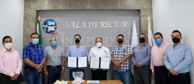 UABCS formaliza convenio de colaboración con asociación local de ovinocultores