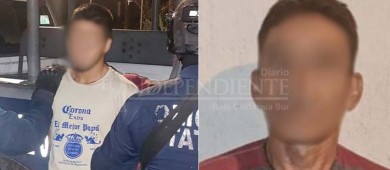 Detiene SSPE a dos personas y localiza cinco vehículos robados