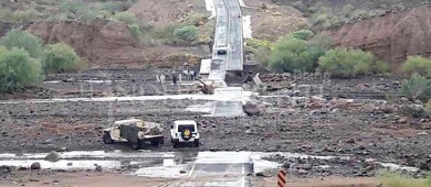 Al menos 50 MDP costará reparar carreteras de BCS tras huracán “Kay”: Castro Cosío