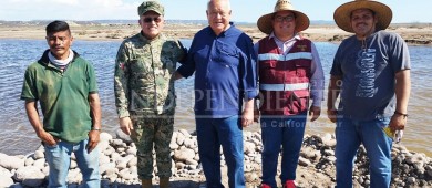 Trabaja Gobierno del Estado en reparación de caminos afectados por lluvias en Mulegé