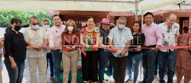 Inaugura Alcaldesa punto de venta de productos regionales en el Ayuntamiento de La Paz
