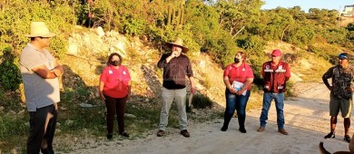 Más obras para las familias de Ánimas Bajas; se les ampliará la red de agua potable para brindarles el suministro