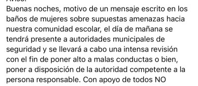 Amenazan con  tiroteo Cobach en SJC