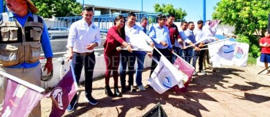 Entregan en La Ribera obras a la Planta de tratamiento