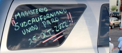 Segundo paro en la historia del SNTE BCS reunió a miles; no hubo solución