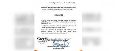 “Ellos son libres”, advierte AMLO; SNTE confirma paro educativo en BCS