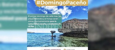Implementarán en Balandra el primer “domingo paceño”