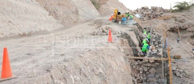 Realiza Gobierno Estatal, obras en caminos de San Francisco de la Sierra
