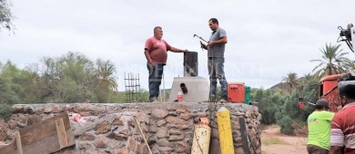 Realiza CEA mejoramiento de dos pozos en Heroica Mulegé