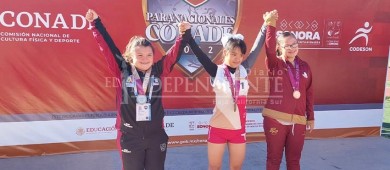 Cierran deportistas con 6 medallas en Paranacionales