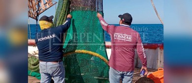 Verifica FONMAR excluidores de tortugas en barcos camaroneros