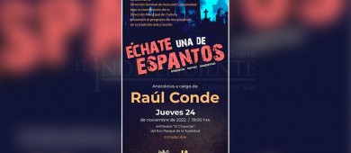 Invitan a disfrutar de la edición de “Échate una de espantos”