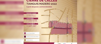 Habrá cierre de vialidades por el tradicional Tianguis Madero 2022