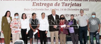 Inicia el pago de pensión universal para personas con discapacidad en BCS