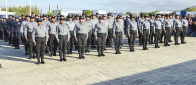 Se gradúan 151 cadetes de seguridad en BCS