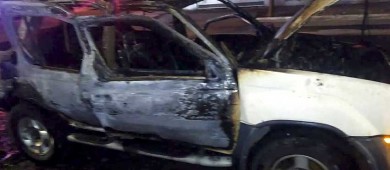 Explotó el tanque de gas dentro de su camioneta; hay dos lesionados