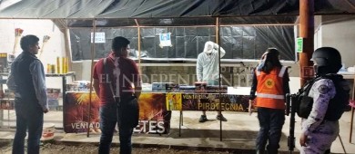 Gobierno de Los Cabos redobla acciones para evitar la venta ilegal de pirotecnia durante las festividades decembrinas