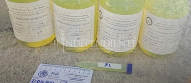 En cateo FGR asegura hidrocarburo en Baja California Sur