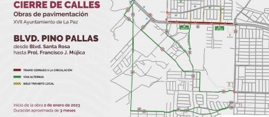 Hoy inician las obras de pavimentación del bulevar Pino Payas; habilitarán rutas alternas