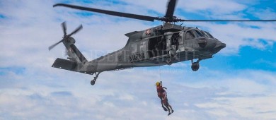 MARINA lleva a cabo ejercicios de búsqueda y rescate marino en La Paz