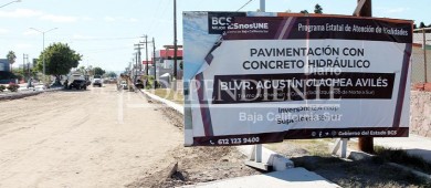 Inicia nuevas obras de pavimentación en La Paz