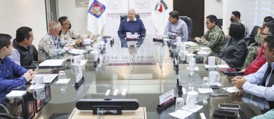 Mesa de seguridad en BCS reforzará operativos y vigilancia ante disturbios en Sinaloa: SGG