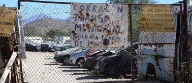Podrían ser subastados más de 600 vehículos del corralón de La Paz