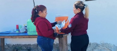 Equipo del Instituto de las Mujeres realiza visitas domiciliarias para ofertar talleres, cursos y capacitaciones