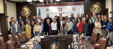 Coordinan esfuerzos gobierno de BCS con los Poderes del Estado