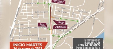 Mañana inicia la reconstrucción con concreto hidráulico de la Av. Forjadores; invertirán 13.9 mdp