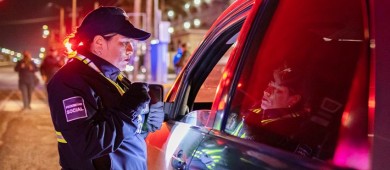 Realizan en La Paz el primer operativo de alcoholimetría de este 2023