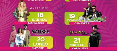 Ana Bárbara, María José y Carín León encabezan la cartelera del Carnaval La Paz 2023