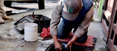 En una semana, SAPA La Paz reparó 301 fugas de agua